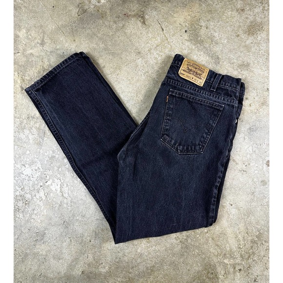 Vintage Orange Tab 505 Levis Jeans Made In USA Vintage Orange Tab 505 Levis Jeans Made In USA